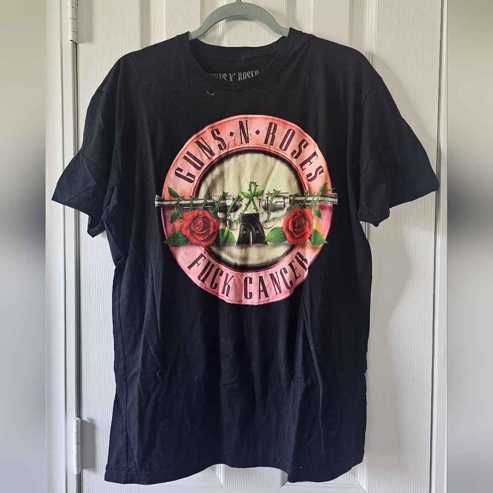 Guns N Roses f cancer tshirt